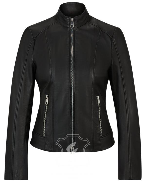 Jaket Kulit Wanita Desain Casual - WC 429