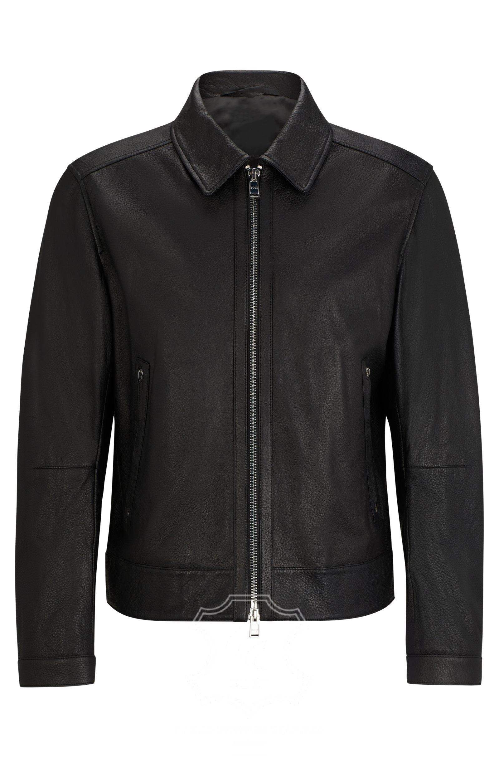 Jaket Kulit Pria Desain Formal - PF 434