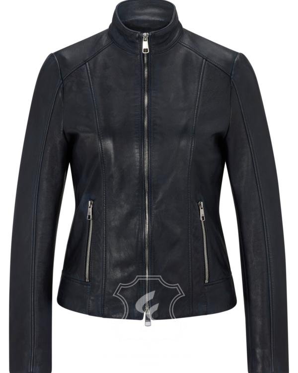 Jaket Kulit Wanita Desain Casual - WC 430