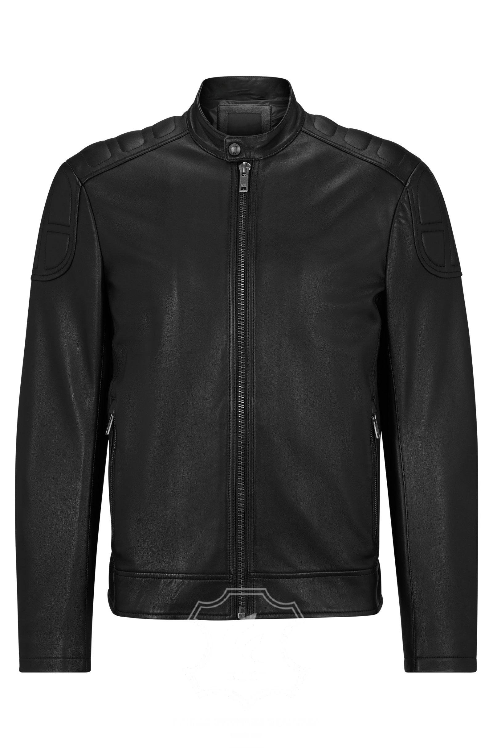 Jaket Kulit Pria Desain Biker - PB 439