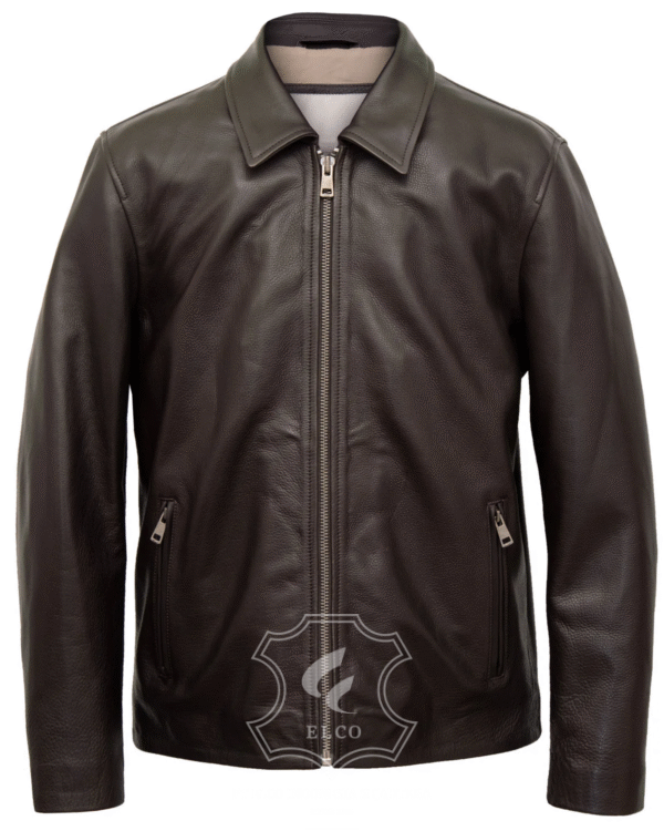 Jaket Kulit Pria Desain Formal - PF 441