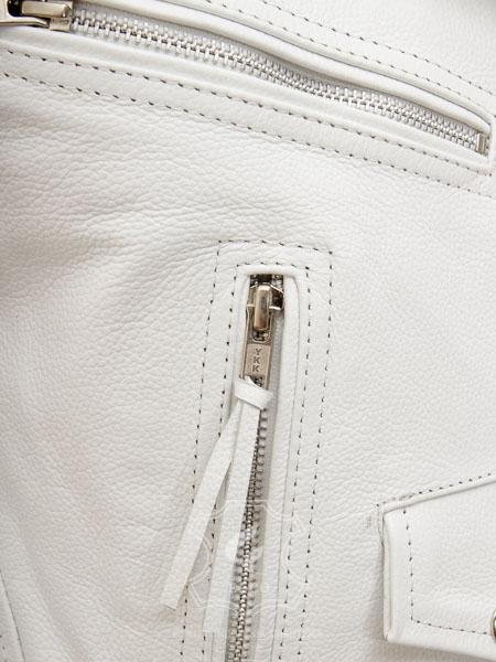 Jaket Kulit Wanita Desain Serong - WS 445 - Gambar 5