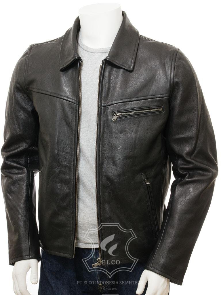 Jaket Kulit Pria Desain Formal - PF 425 - Gambar 2