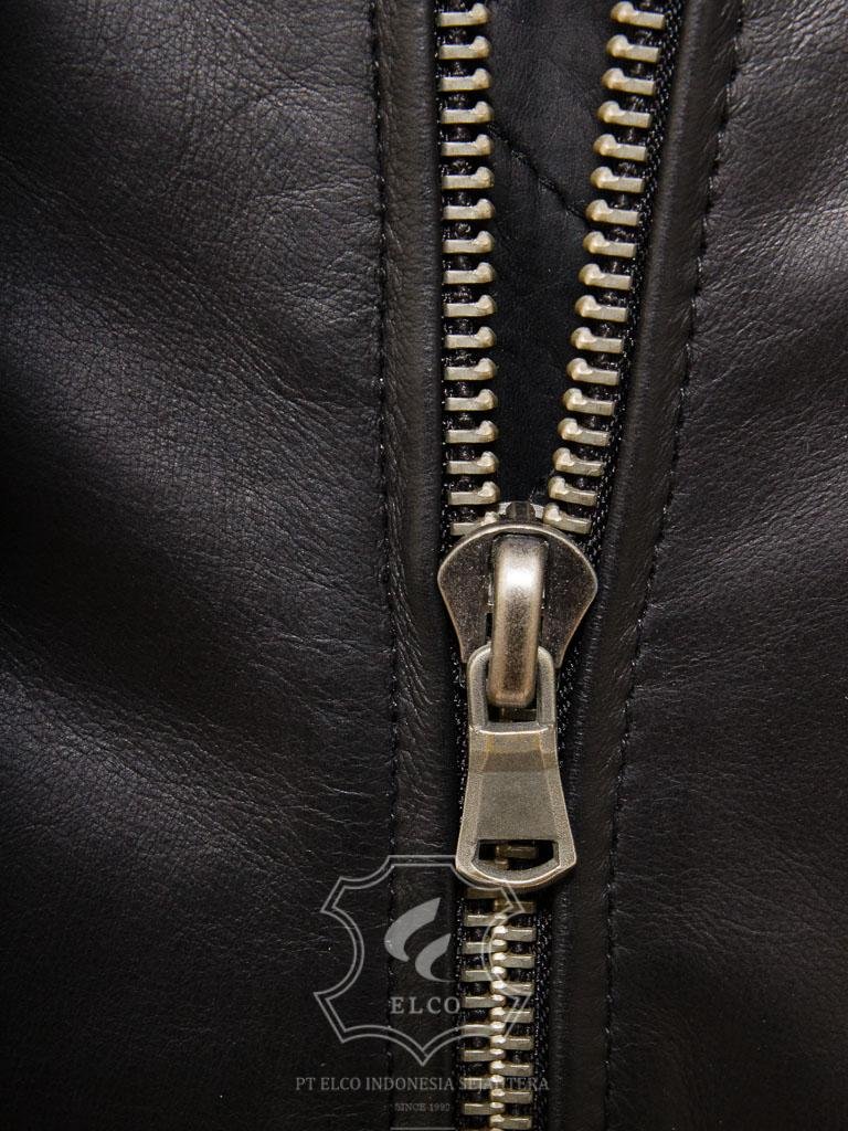 Jaket Kulit Pria Desain Bomber - PCB 476 - Gambar 5