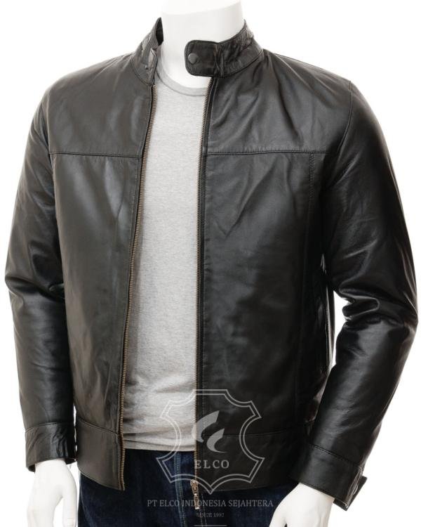 Jaket Kulit Pria Desain Casual - PC 453