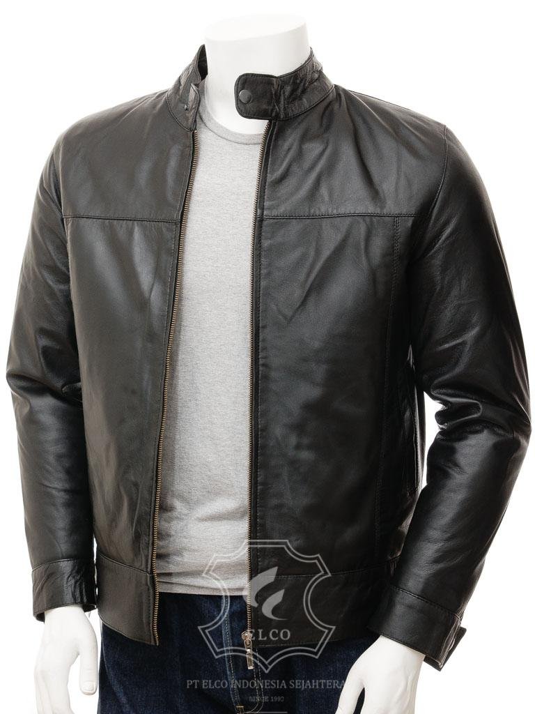 Jaket Kulit Pria Desain Casual - PC 453