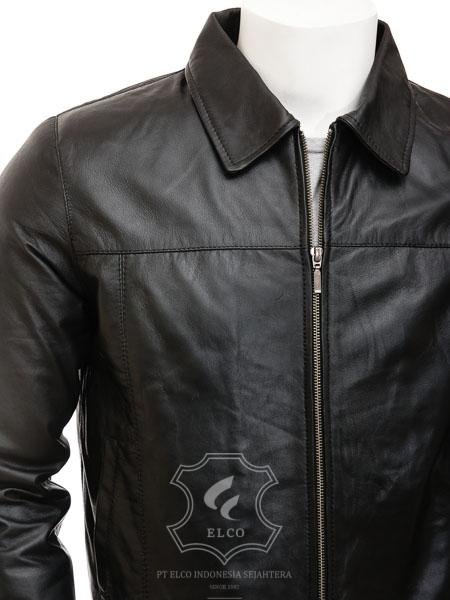 Jaket Kulit Pria Desain Formal - PF 428 - Gambar 2