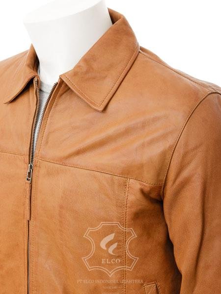 Jaket Kulit Pria Desain Formal - PF 432 - Gambar 4