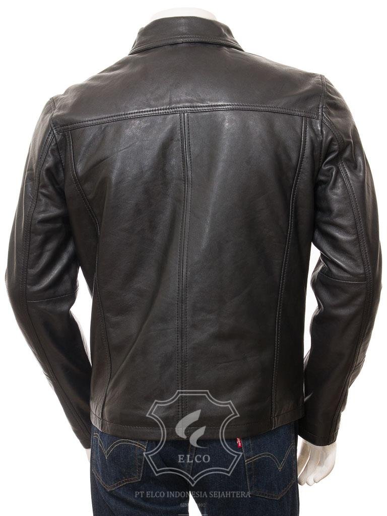 Jaket Kulit Pria Desain Formal - PF 429 - Gambar 3