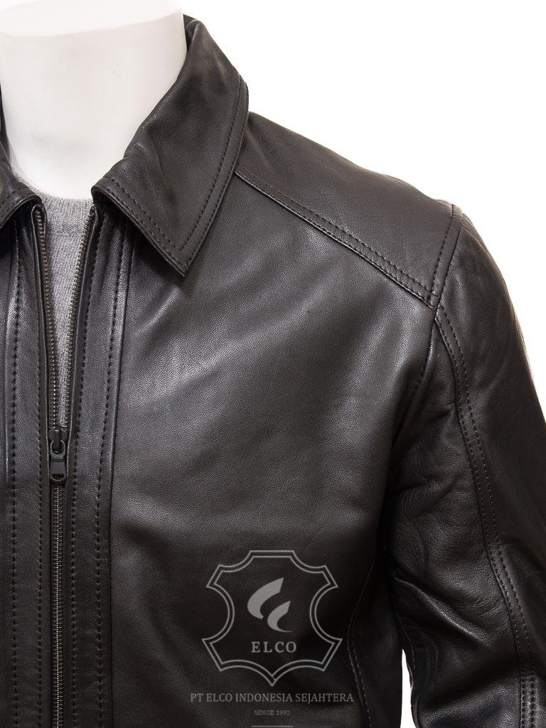 Jaket Kulit Pria Desain Formal - PF 429 - Gambar 2