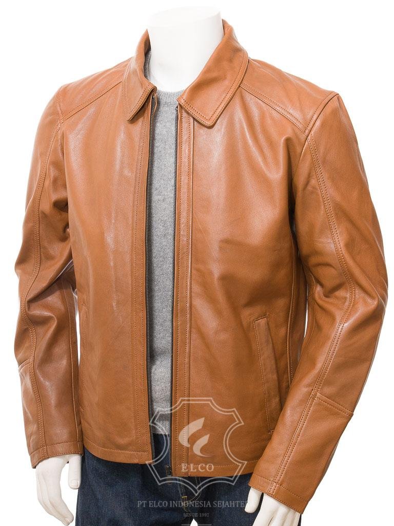 Jaket Kulit Pria Desain Formal - PF 431 - Gambar 2