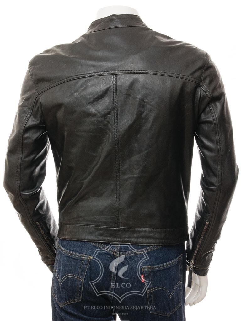 Jaket Kulit Pria Desain Casual - PC 450 - Gambar 5