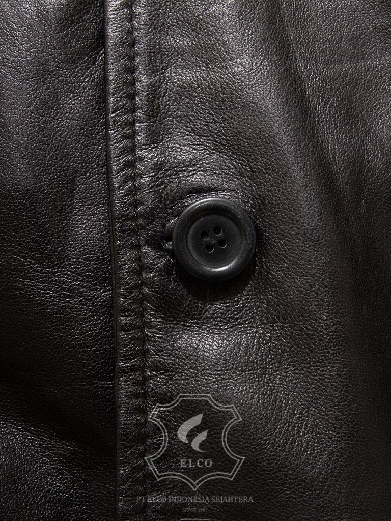 Jaket Kulit Pria Desain Jas - PJ 439 - Gambar 4