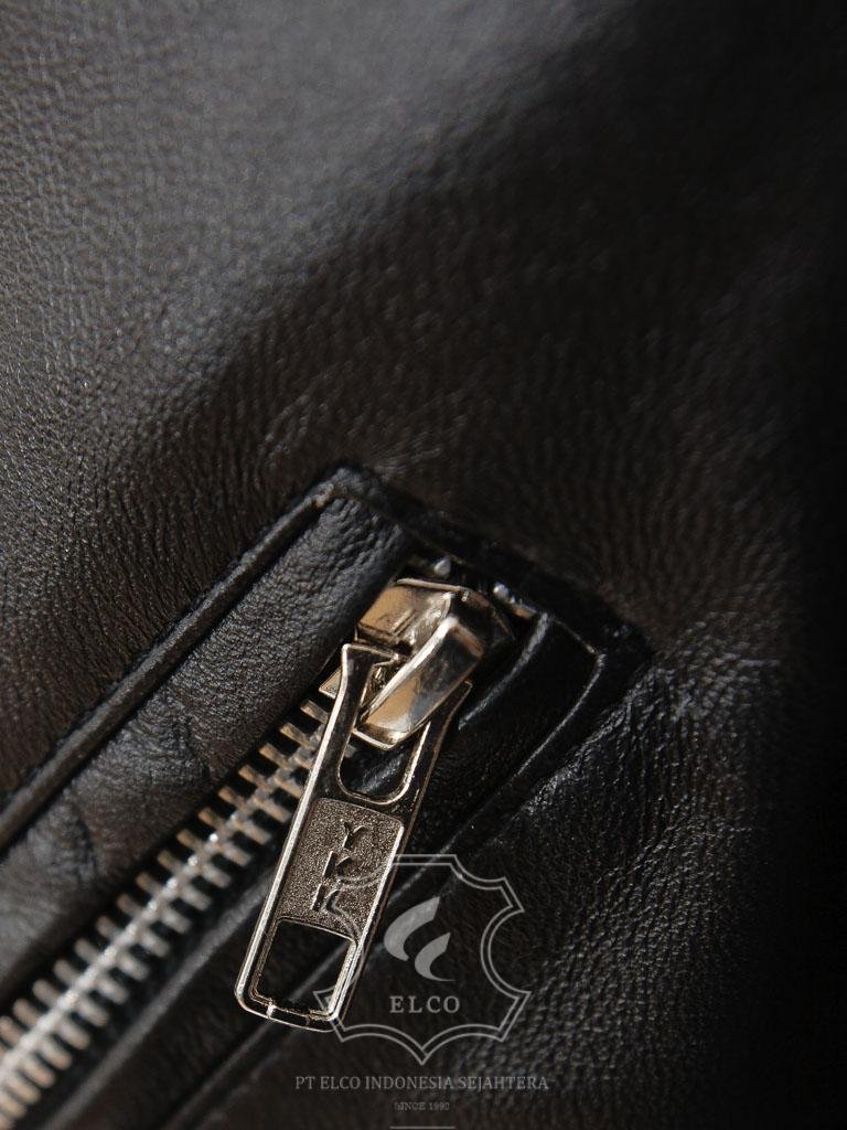 Jaket Kulit Pria Desain Serong - PS 426 - Gambar 4