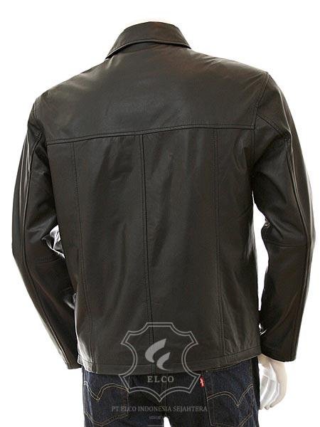 Jaket Kulit Pria Desain Formal - PF 427 - Gambar 3