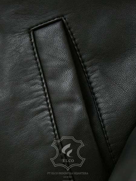 Jaket Kulit Pria Desain Formal - PF 427 - Gambar 4